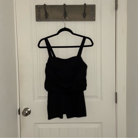 Altar’d State A.Revival Black Skort Mini Dress | Built-In Shorts | XS - Picture 2 of 3